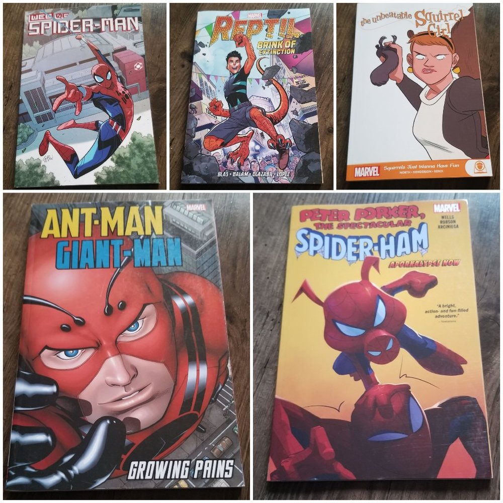 5 Marvel Graphic Novels - New